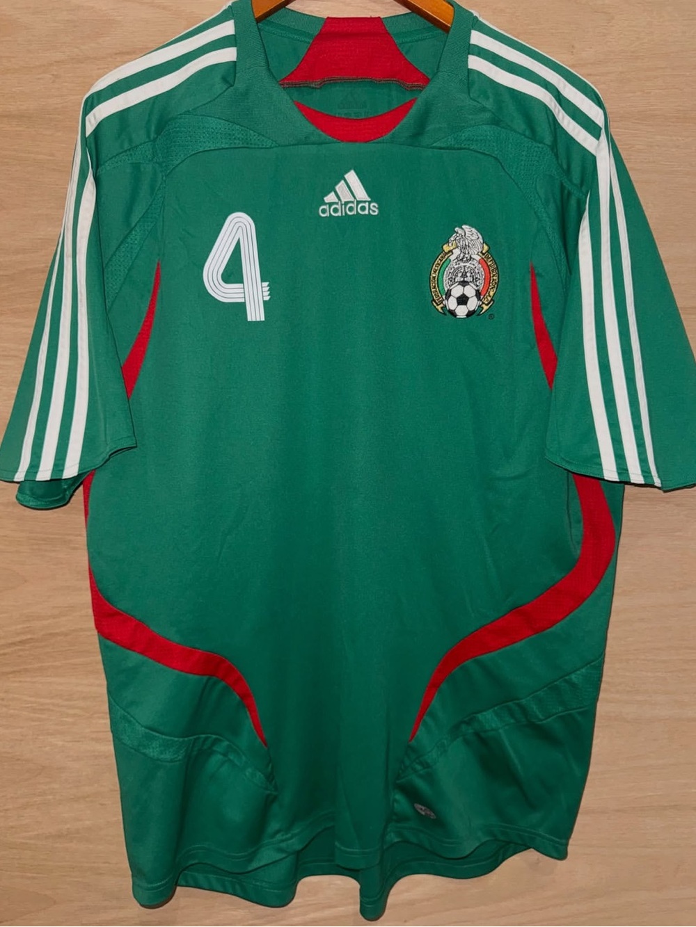 Adidas 2007 Mexico Rafa Marquez #4 XL